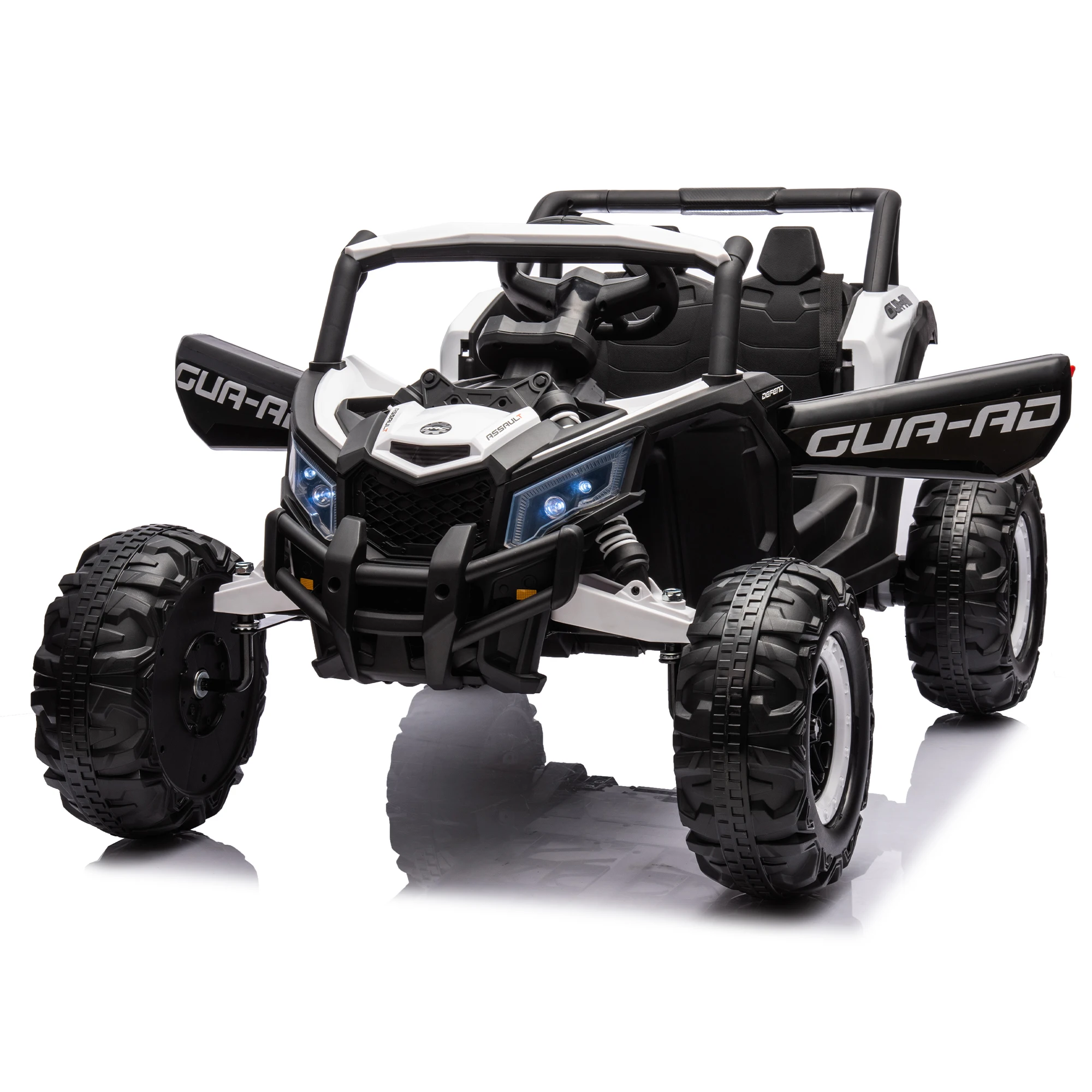 12V Ride On Car with Remote Control,UTV ride on for kid,3-Point Safety Harness, Music Player-Off-Road Adventure for Kids