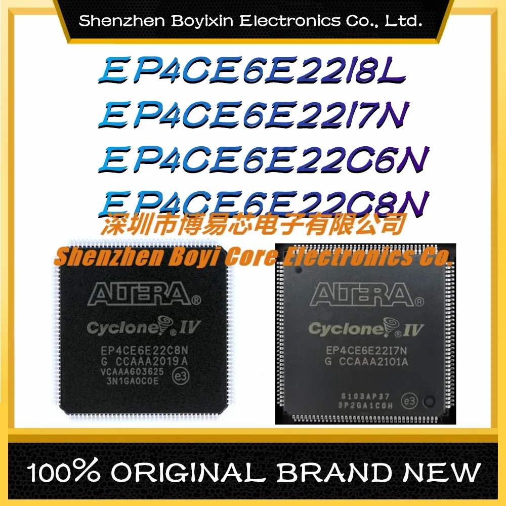 EP4CE6E22I8L EP4CE6E22I7N EP4CE6E22C6N EP4CE6E22C8N New Original Genuine Programmable Logic IC Chip new original ep4ce ep4ce6e22c6n ep4ce6e22c6 ep4ce6e22c ep4ce6e22 ep4ce6e2 ep4ce6e ep4ce6 ic chip eqfp 144
