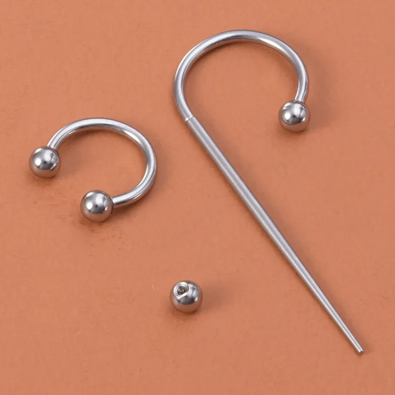14G/16G/18G Piercing Taper Insertion Pin Piercing Tools Kit Body Piercing  Stretching Kit Assistant Tools for Nose Ear 