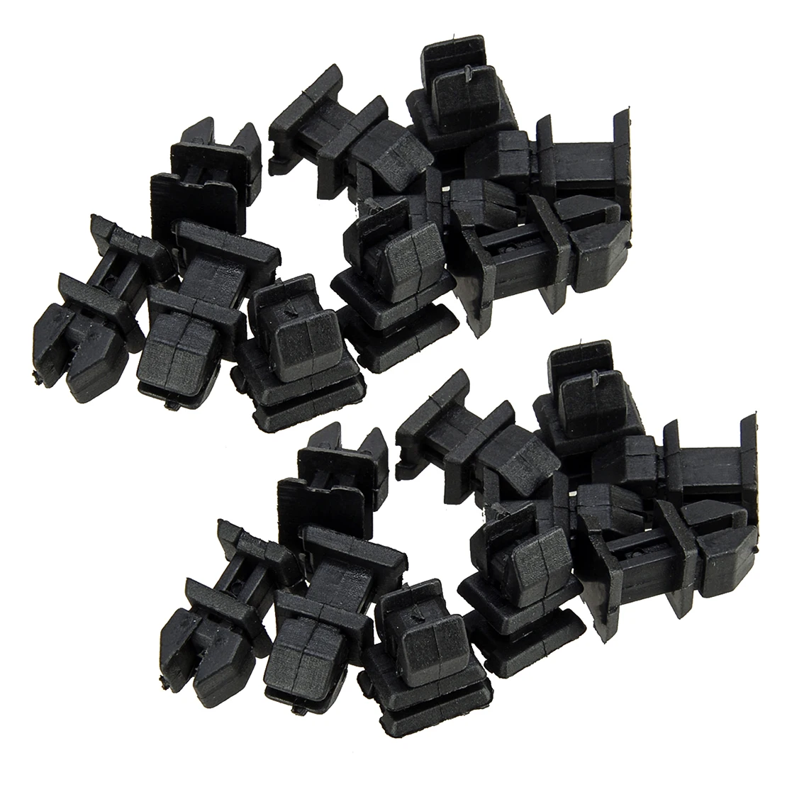 A1249900792 50 Pz/Set Clip Per Pannello Carrozzeria Push Rivet Fermo Adatto Per Mercedes Benz W124 W140 W202 R129 Plastica Nera