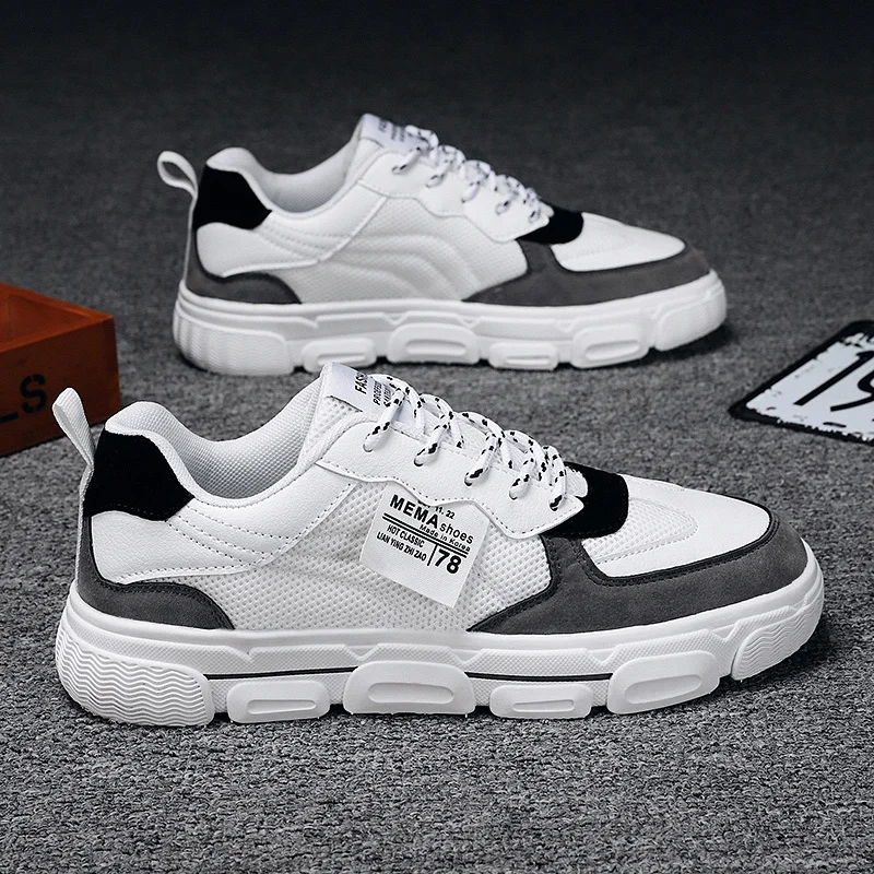 Sneakers för män Löpning Promenadskor Lättviktssneakers Fritidsskor för män Slip Comfy_voghion.com