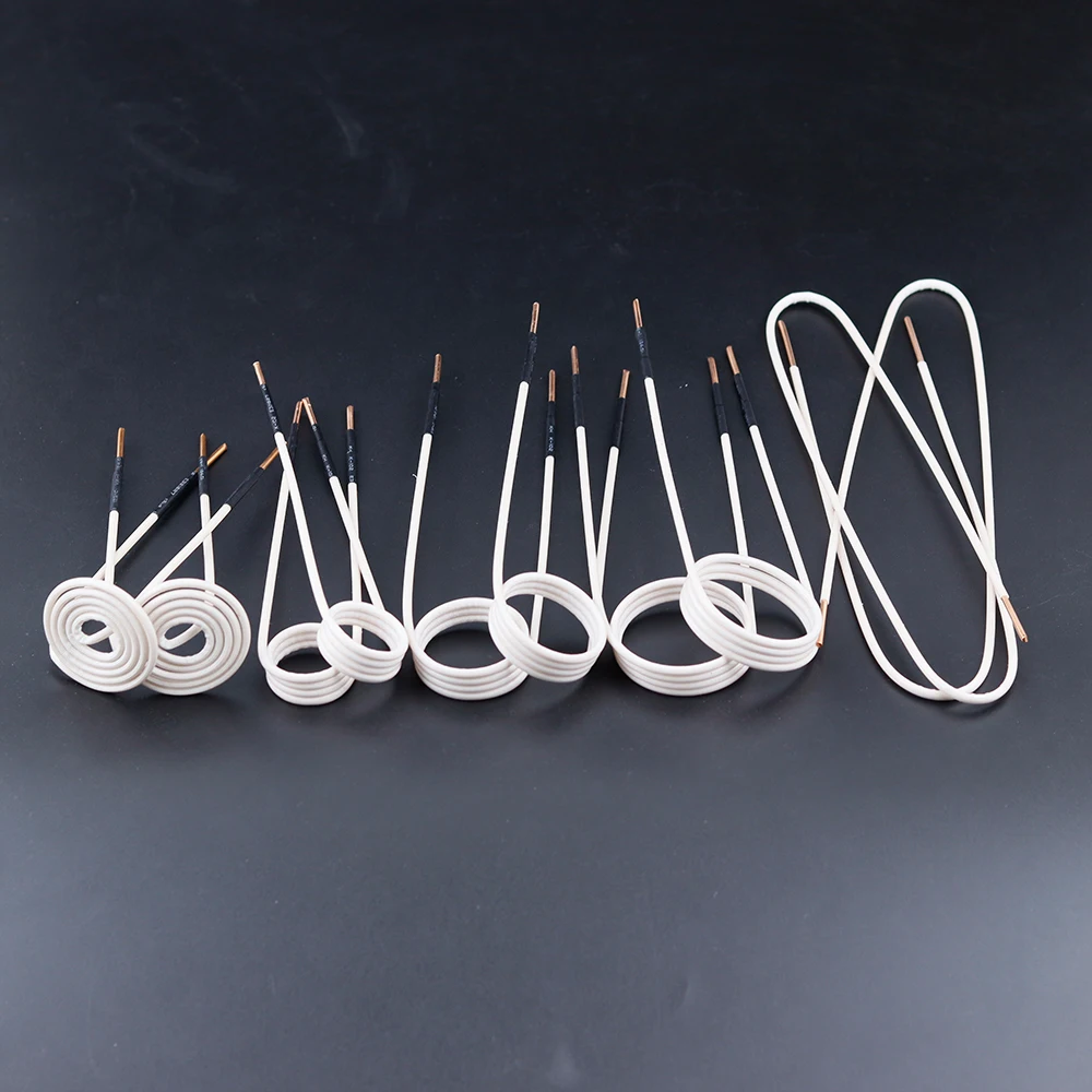 Magnetic Heater DIY Induction Coils 30mm 40 50 750 Induction Coil Kits Flameless Heat Accessories 10Pcs