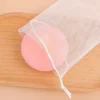 Soap Bag Portable Drawstring Bag Hangable Handmade Cleanser Soap Saver Bag Shower Foaming Mesh Household Cleaning Supplies 4