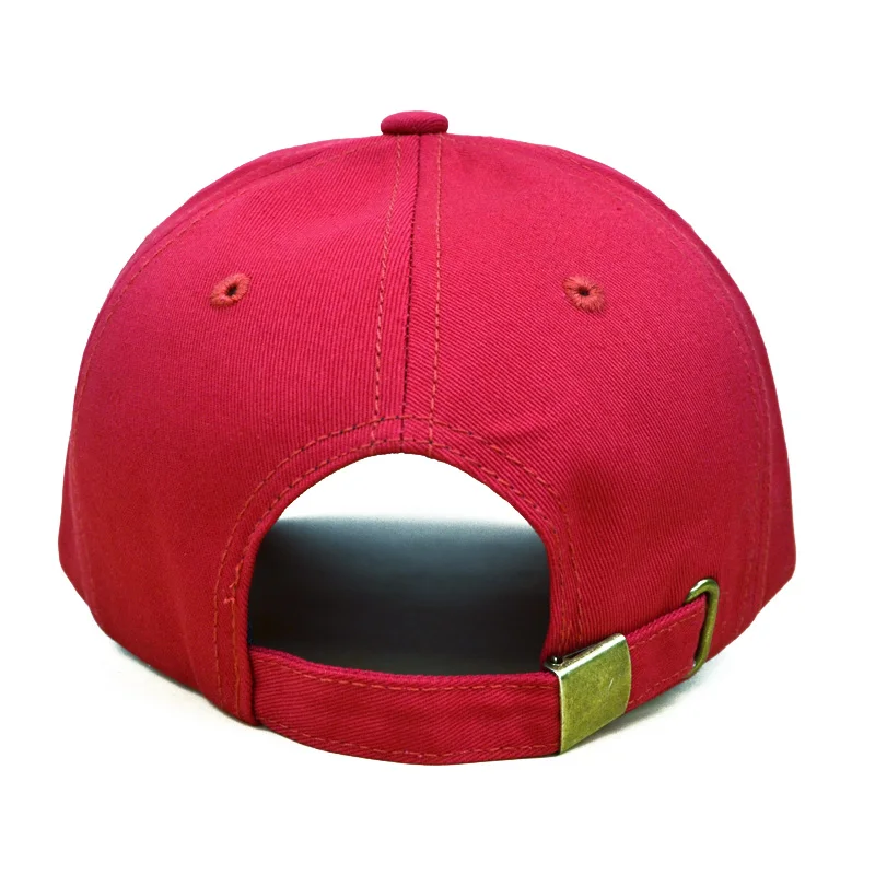 Eine verstellbare, einfache und lässige Baseballmütze aus bestickter Baumwolle für Herren – Detail 23