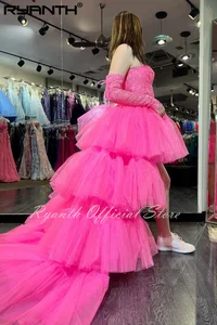 Image for 2024 New Cute Charming Dress trapless Sweetheart L 