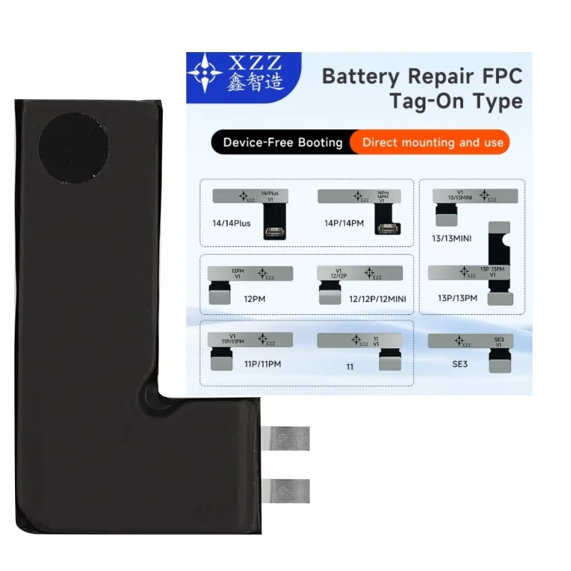 XZZ Battery Repair FRC Tag-On Flex Cable For iPhone 11 12 13 14