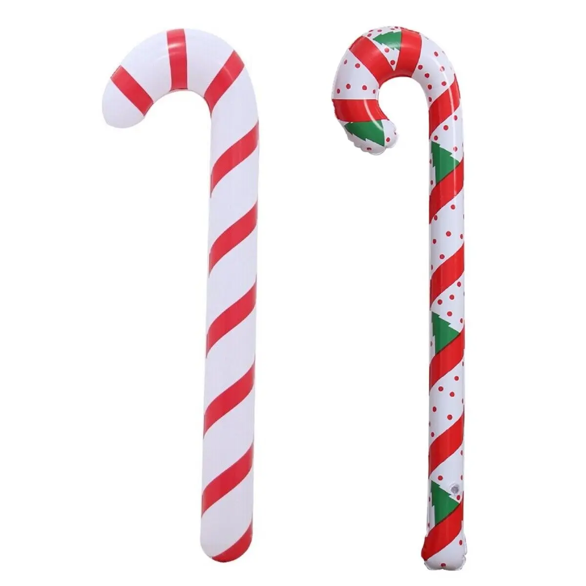 1PCs Christmas Decoration Giant PVC Candy Canes Christmas Home Decorations Xmas Tree Supplies Indoor Inflatable Candy Canes christmas decorations