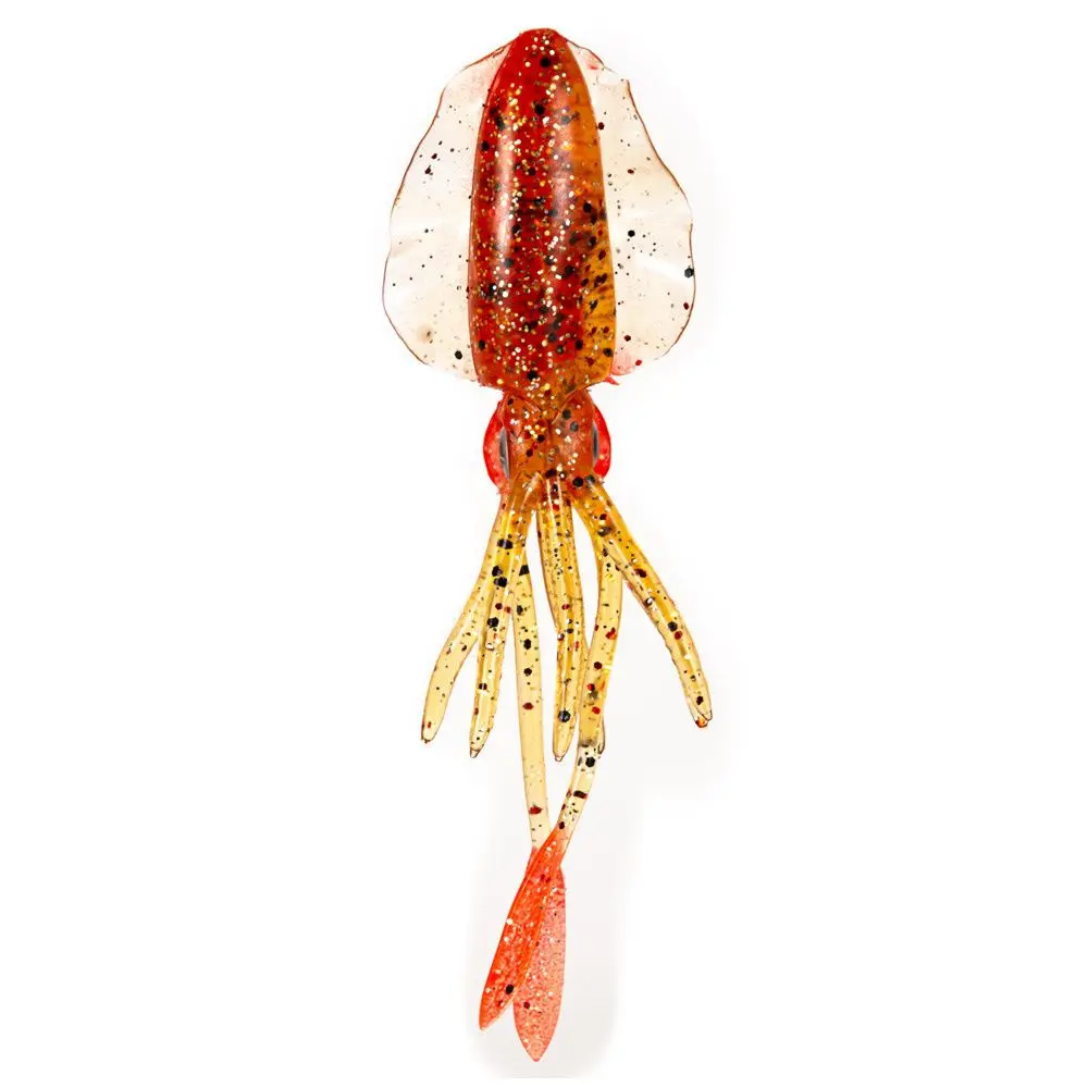 Esca Calamaro 60g 15cm – Silicone Morbido UV Luminoso – Jig Da Mare Profondo