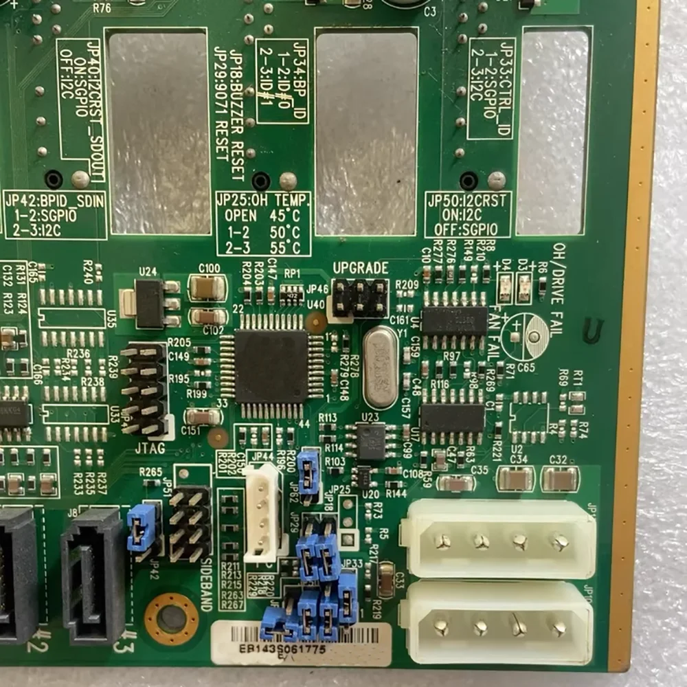 3.5인치 SATA SAS 4드라이브 인클로저 하드 드라이브 백플레이트 SAS733TQ