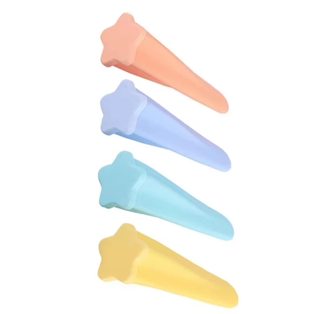 SEMOIC Popsicle Mold, Silicone Popsicle Mold, Reusable Easy to Remove Children'S Ice Cream Machine Mold