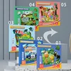 Children's Magnetic Advanced Puzzle 3-6 Year Old Baby Kindergarten Early Education Enlightenment Cartoon Magnetic Puzzle Toy 2