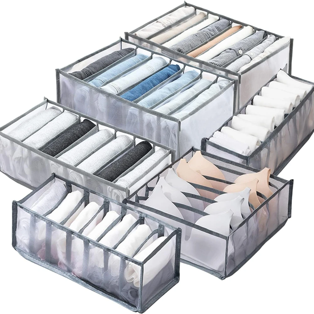 Clothes Organizer Storage Box Jeans Organization Closet Clothing Organization System Drawer Cabinet Pants