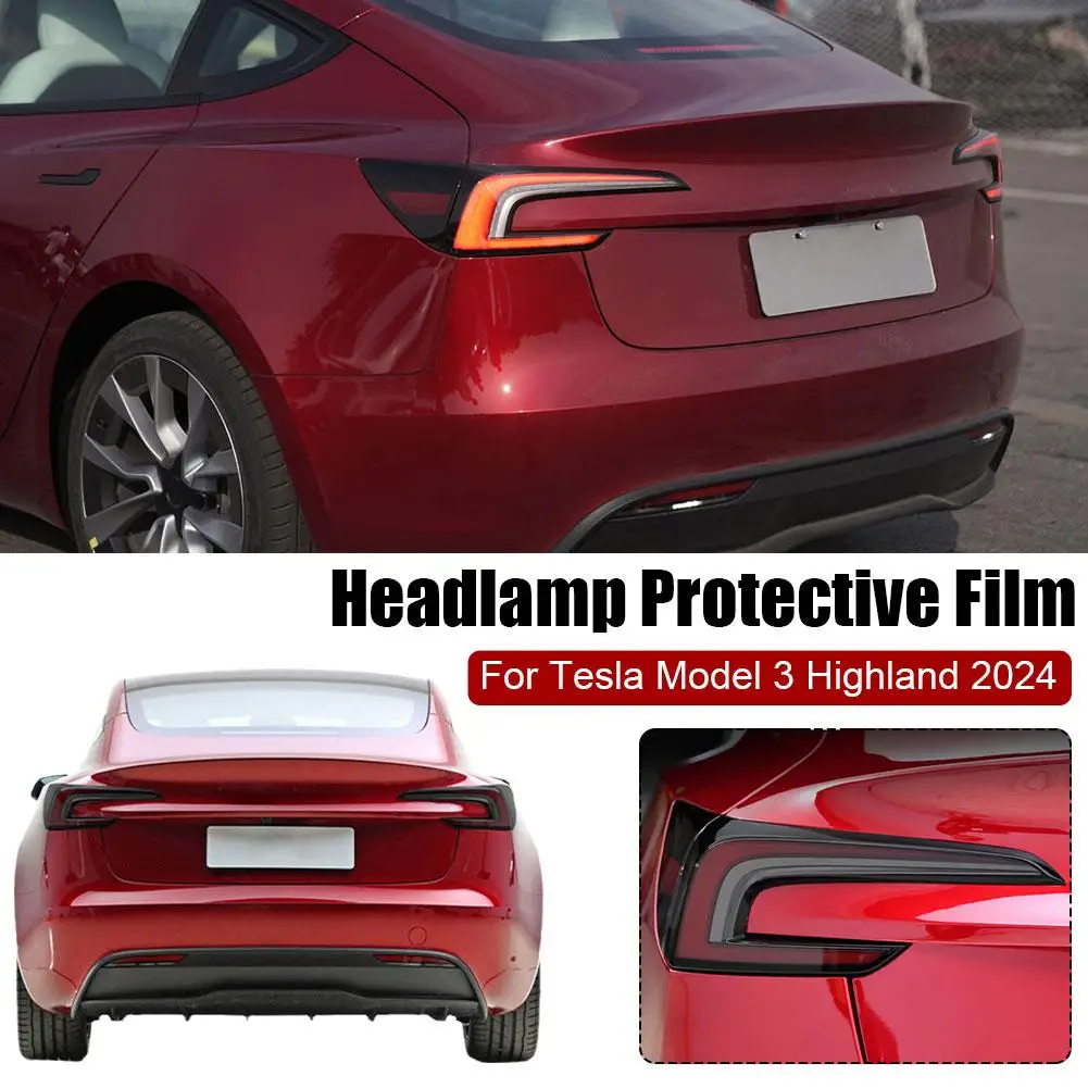 

Защитная пленка для передних фар Tesla Highland 2023 2024