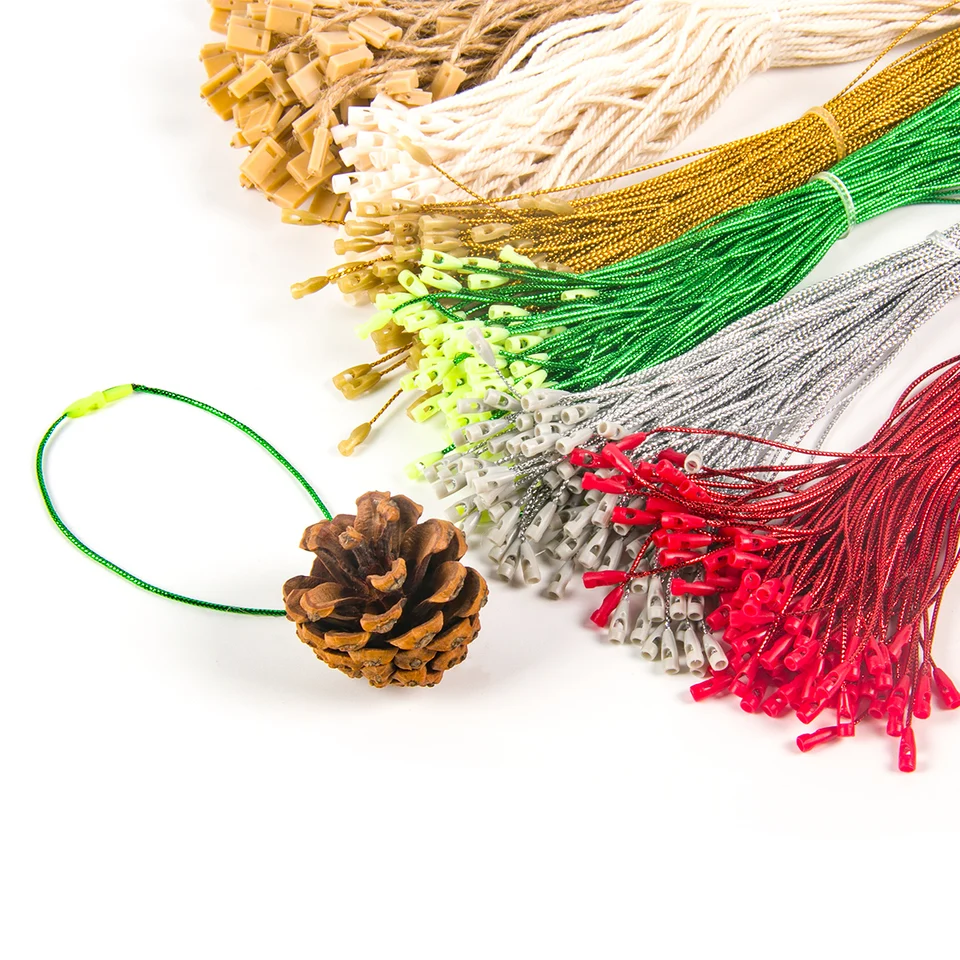 525 Yards Metallic Ornament String Cord - Gold, Silver, Red, Green For Christmas Crafts