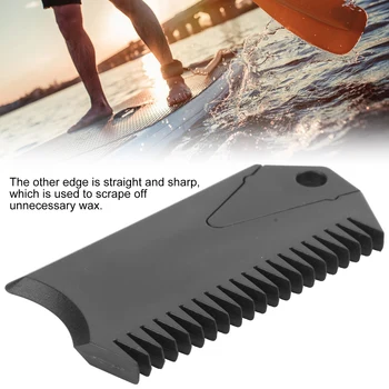 Pettine per cera per tavola da surf Durevole SUP Tavola da surf Cera Rimuovi pettine con chiave pinna Alta qualità Facile da usare Nuovo di zecca per tavole da surf