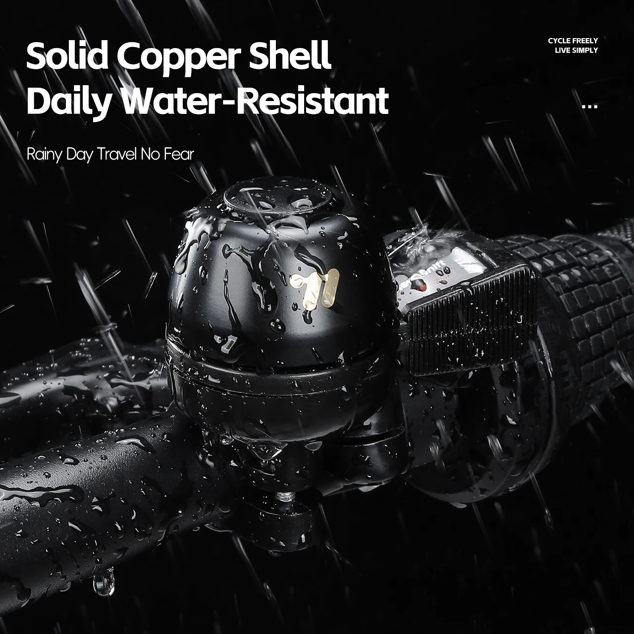 Solid Copper Cycling Bell - Image 4