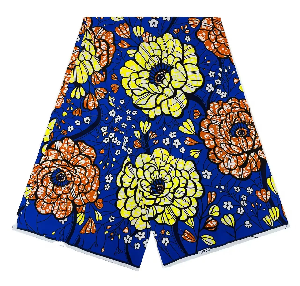 

2023 New Ankara Wax Printed Fabric High Quality 100% Cotton Soft Pagne Guaranteed Veritable African Real Wax Fabric For Dresses