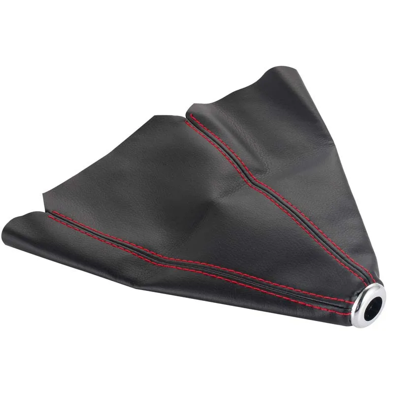 16mm Universal Car Gear Shift Cover Pu Leather Automatic Manual Lever Knob Boot Cover Legging