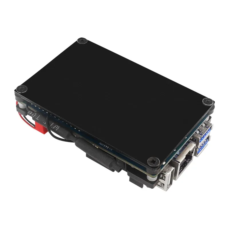 Orange Pi 3 LTS Aluminum Alloy Case with Fan Active Passive Cooling Enclouse Met