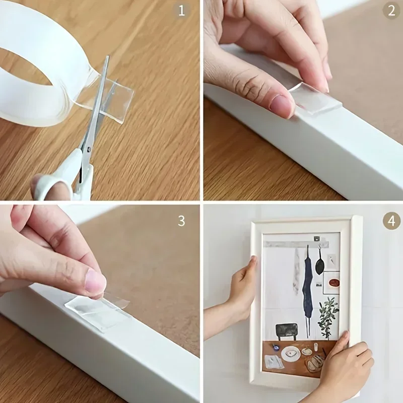 Multi-Length Nano Ultra Strong Double-Sided Traceless Waterproof Adhesive Tape