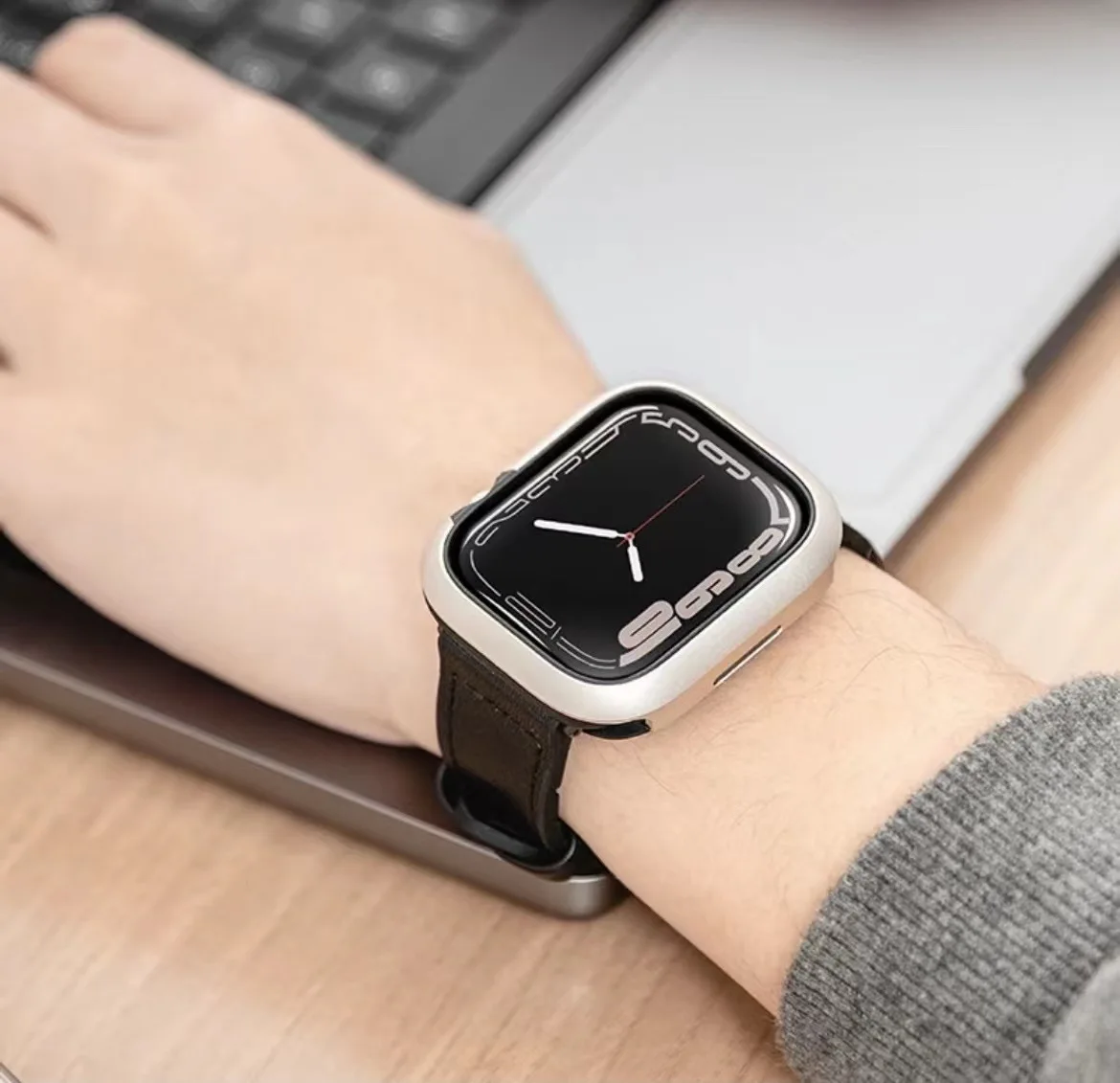 SwitchEasy 2 in 1 ˷̴ ձ  TPU  ̽,  ġ 7, 8, 41mm, 40mm, 44mm, 45mm, ȸ ũġ ϵ Ż ð Ŀ