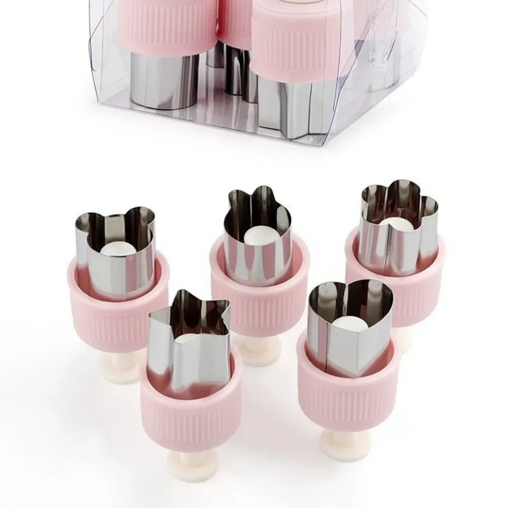 5PCS Stainless Steel Butterfly Pasta Embossing Tool, Children Dumplings, Cookies Supplement Small Ravioli Molds, Kitchen Tool