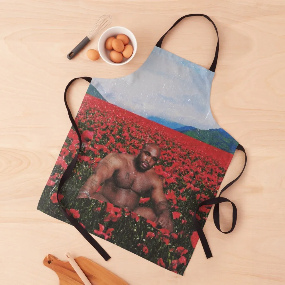 

Barry Wood on a Flower Field Apron Nursing Apron Hairdresser Apron