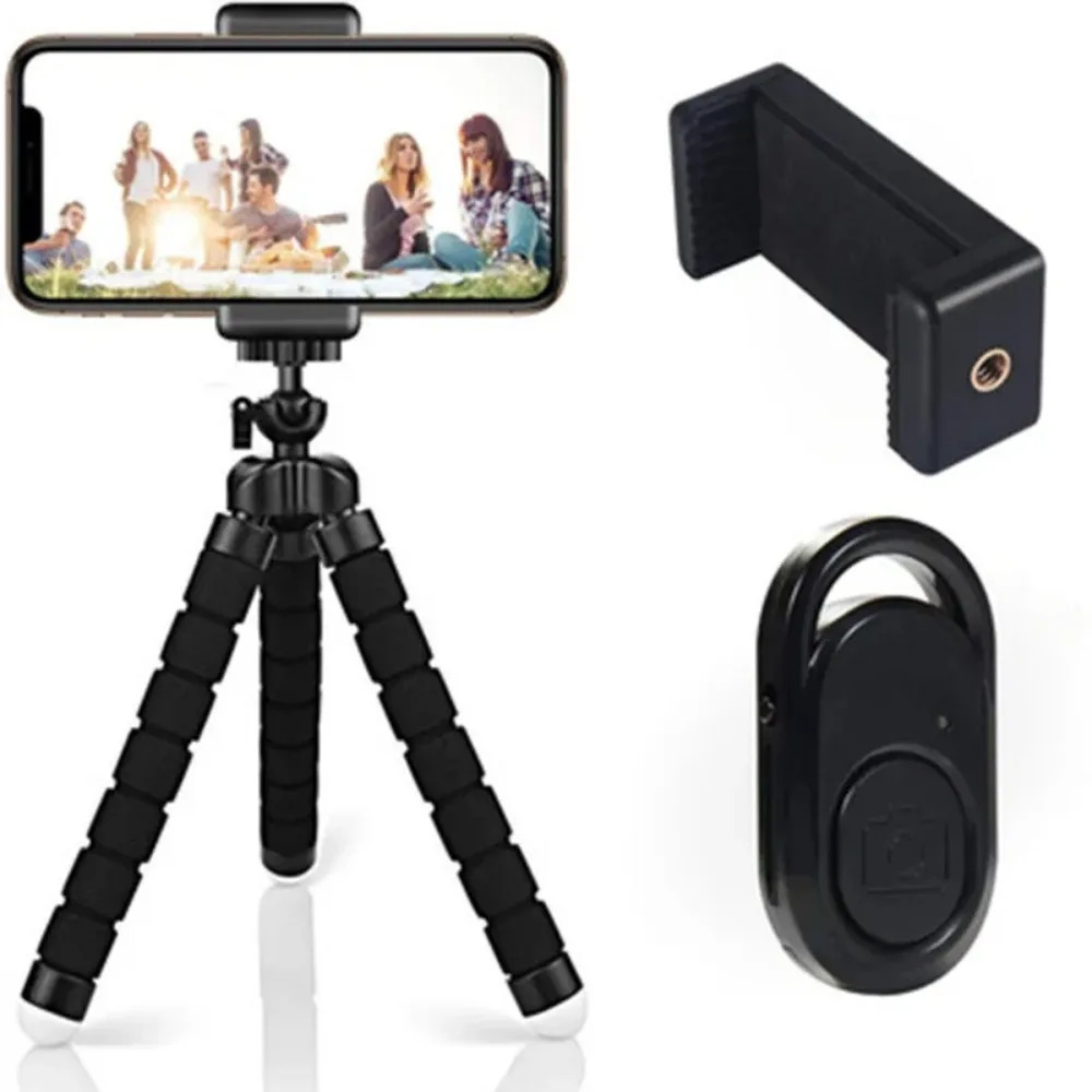 Universal Phone Tripod Monopod Holder Bracket for Camera Smartphone