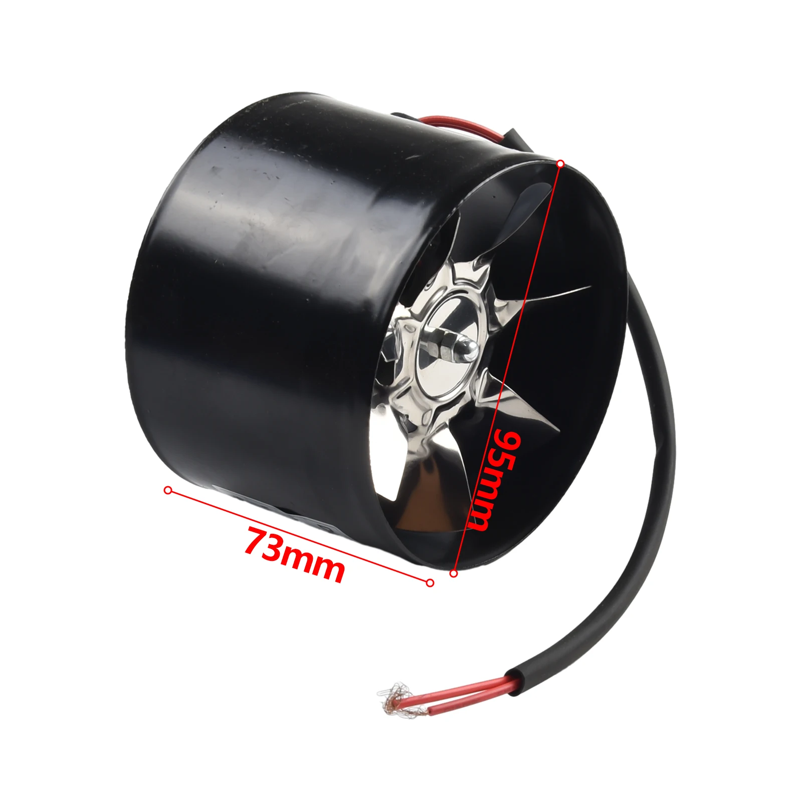 

Ventilator Exhaust Fan Multifunctional Powerful Mute White 4\\'\\'6\\'\\' Black Duct Exhaust Fan Copper Motor