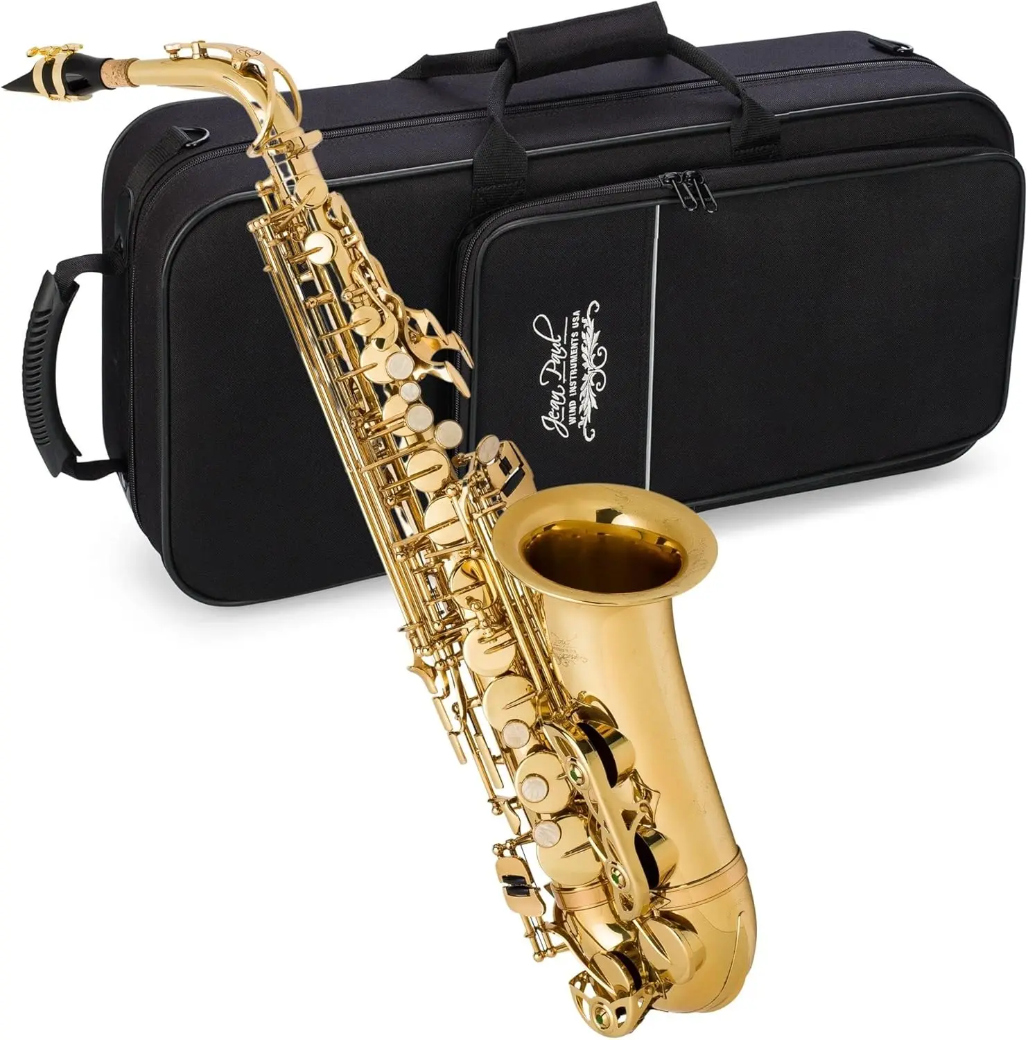Paul AS-400 Alto Saxophone-Golden Brass Lacquered