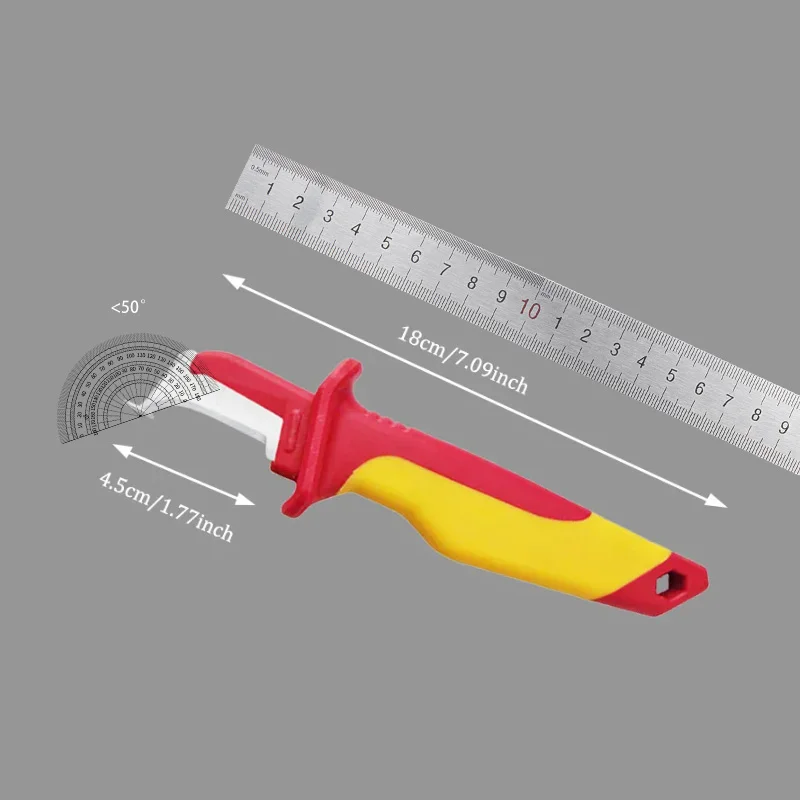 Stripper Knife Ergonomic Non-Collapsible for Electricians