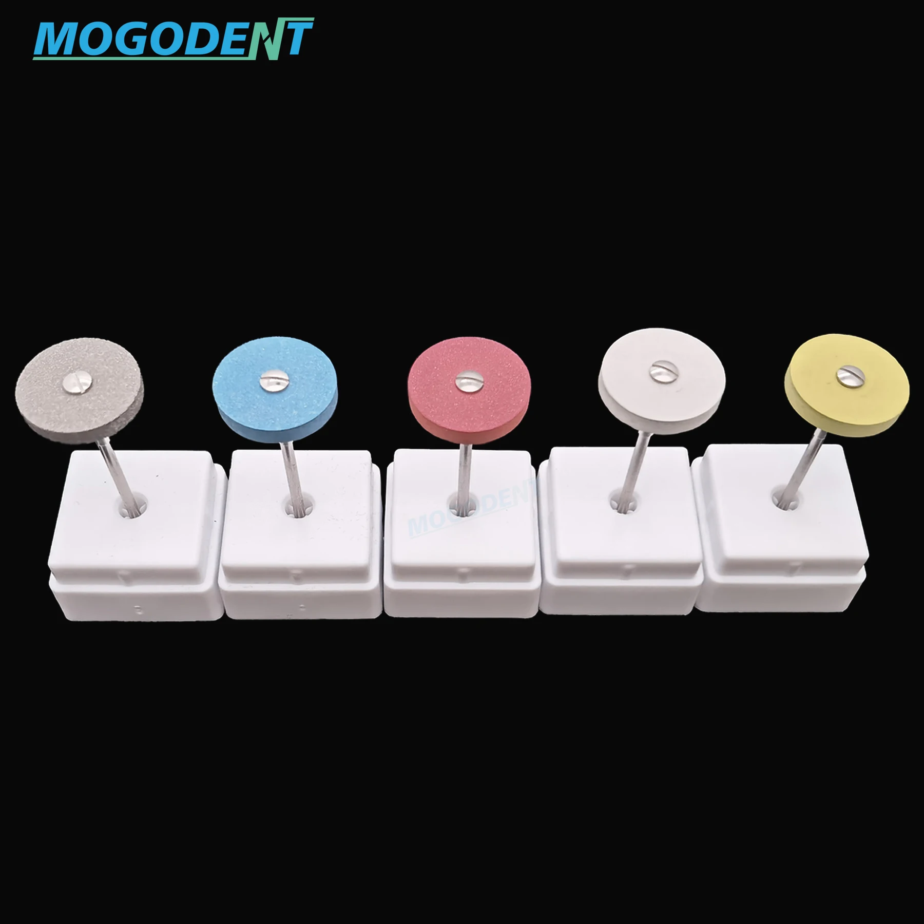 Dental Rubber Diamond Polisher Wheel Zirconia Polishing Ceramic Grinding HP 2.35MM Dentistry Lab Polishing Tools Dental Products