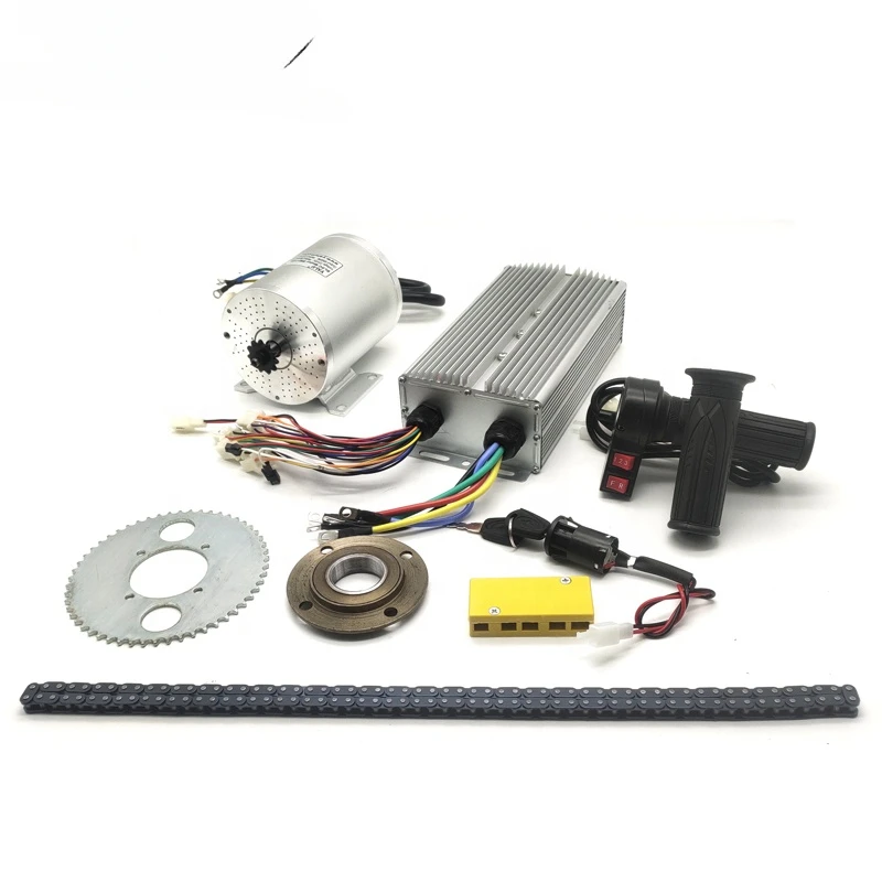BM1109 72V 3000W бесщеточная, высокая скорость Электрический Gokart DC набор для преобразования двигателя с тремя скоростями и обратной поворотной дроссельной заслонкой BM1109 72V 3000W бесщеточная, высокая скорость Электрический Gokart DC набор для преобразования двигателя с тремя скоростями и обратной поворотной дроссельной заслонкой