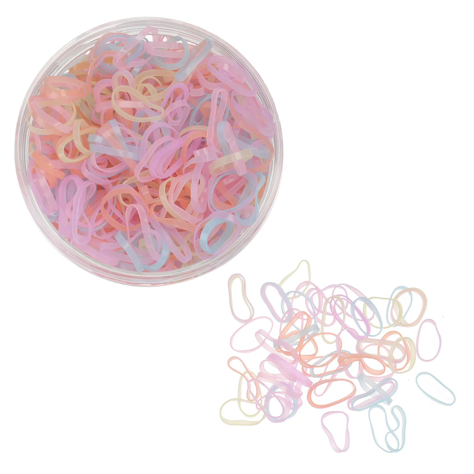 

1 Box Creative Pet Hair Ropes Elastic Hair Bands Pet Headwear (Colorful)