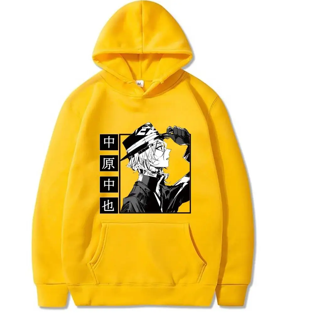 Anime Bungo Stray Dogs Nakahara Chuya Hoodies Man Woman