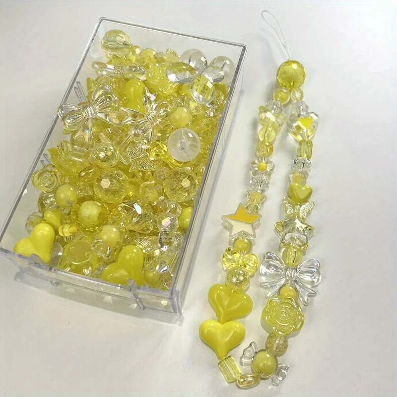 Mixed Style Mixed Color Acrylic Loose Beads