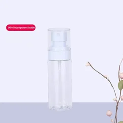 Portable Refillable Fine Mist Spray Bottle for Cosmetics - Travel Size Options Available (White - 60ml)