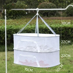 Enhanced Durable Multi - Layer Drying Net for Efficient Preservation (Double Layer - L)