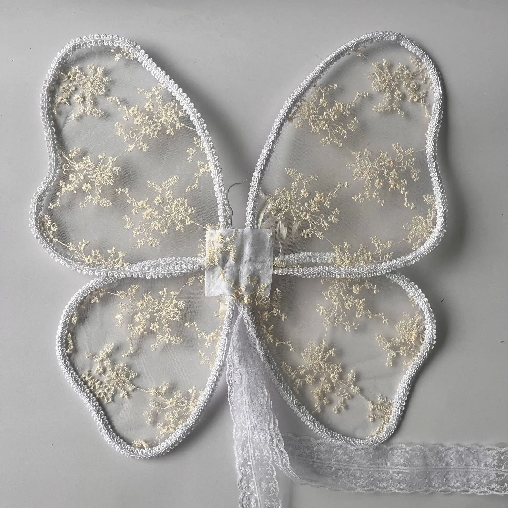 Butterfly Wings Backing 45x45cm Children's Elf Feather Angel Girl Props Little Girl Performance Props kids gift
