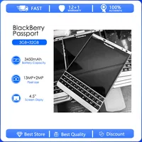 Blackberry Passport Silver Edition Q30-4 Refurbished-Unlocked Q30 4G LTE TFT 3GB RAM 32GB ROM 13.0MP 3450mAh Cell Phone 1