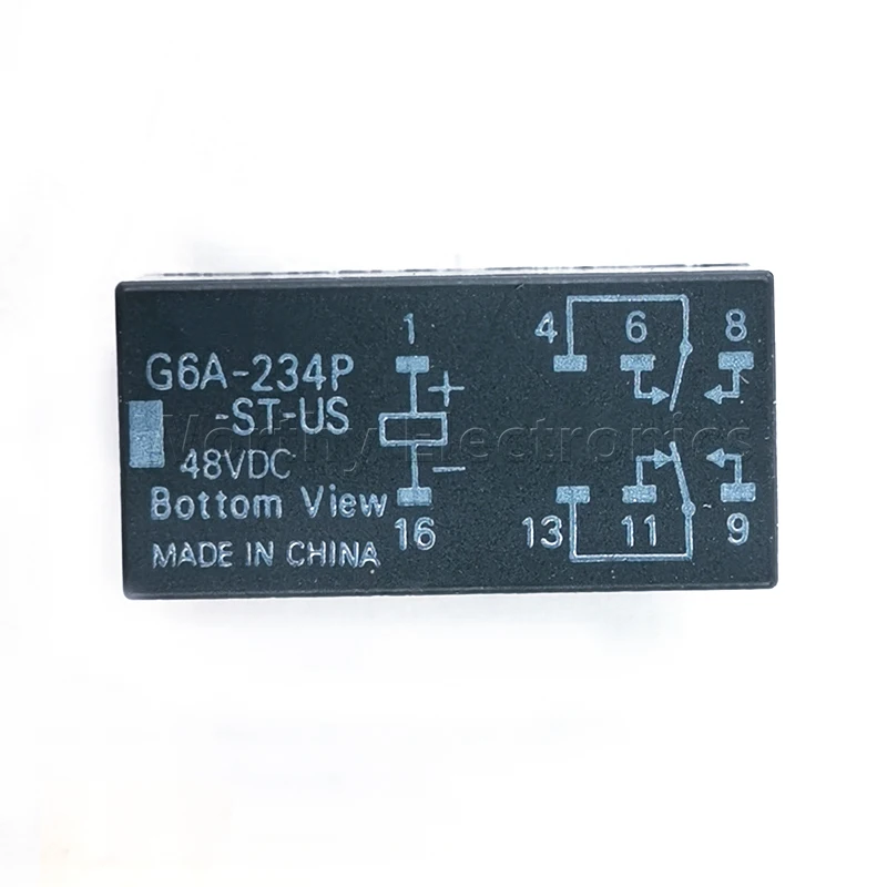 

Бесплатная доставка 10 шт./лот реле G6A-234P-ST-US-48V 8PIN