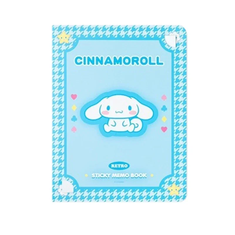 Kawaii Sanrio Convenience Book 마이 멜로디 쿠로미 Cinnamoroll 노트 북 귀여운 붙여 넣기 메모장 학생 사무용품