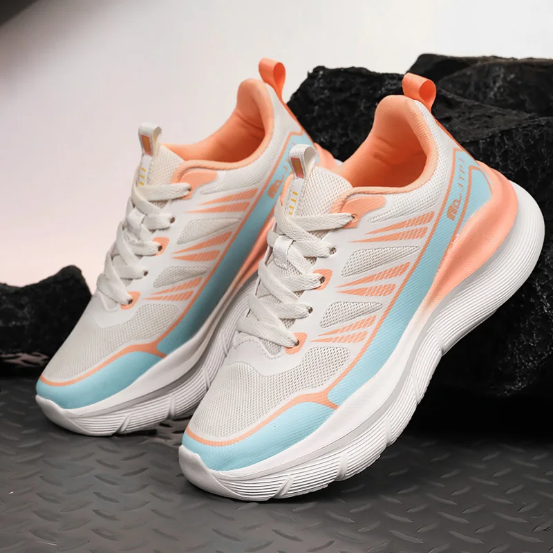 Lightweight Training Sneakers for Men and Women, Suitable for Marathon, Track and Field, Gym, and Daily Jogging - Fast Running, Breathable Design, Wear-Resistant, Shock-Absorbing, Stylish Sporty Style