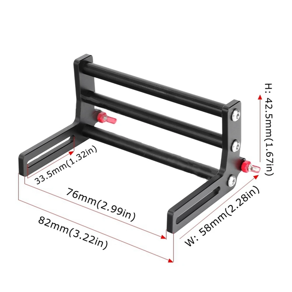 

LCG Metal Front Bumper with Tow Hook for Axial SCX10 Traxxas TRX4 1/10 RC Crawler Car Upgrades Parts Accessories,Black