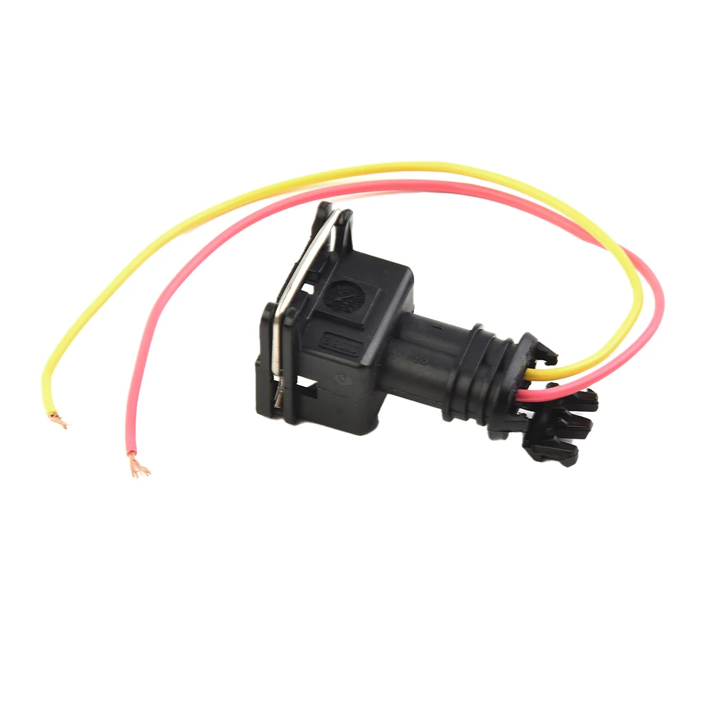 

1pc For Webasto For Eberspacher Heater Fuel Pump Plug Wire Harness Plastic 2 Pin, 23cm Length Connector Black & Pink & Yellow