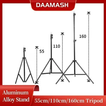 Supporto universale per treppiede Supporto portatile estensibile in lega di alluminio Altezza regolabile 55 cm/160 cm