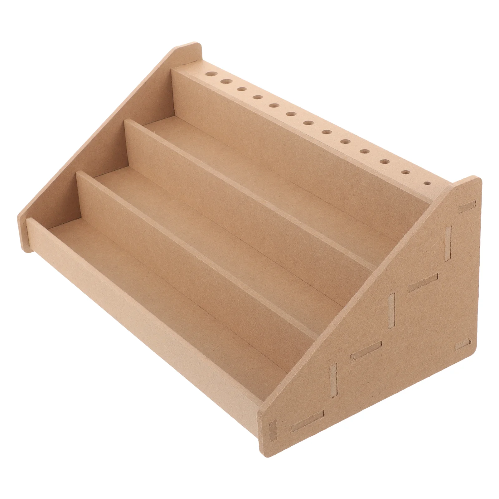 

Трехслойный органайзер для краски, держатель для кистей, деревянные бутылки для краски, стойка, трубки для масляной краски, емкость для чернил, хранение инструментов