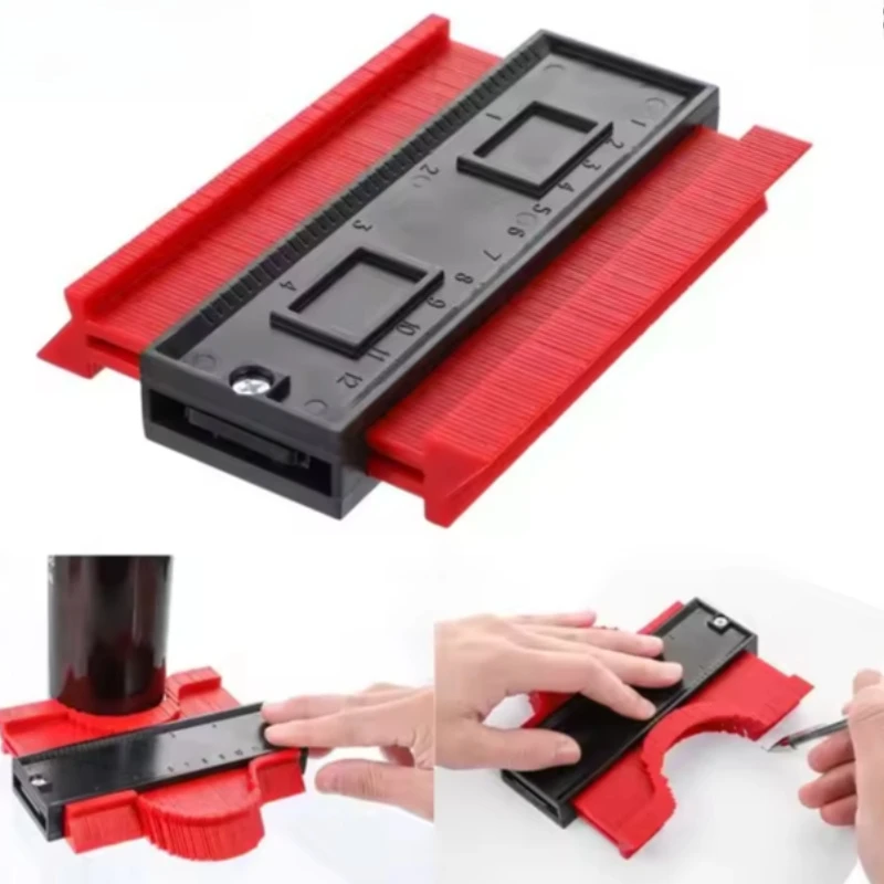 프로파일 복사 게이지, 형상 게이지 복사기, 플라스틱 윤곽 복사기, 목공용 마법 측정 도구