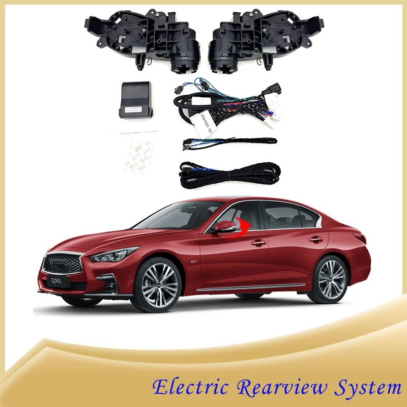 

For Infiniti Q50L 2018-2023 Auto Intelligent Automatic Car Electric Rearview Side Mirror Folding System Kit Module