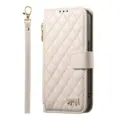White Short Strap